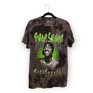 Tupac Shakur California Love Tie Dye Tee Medium